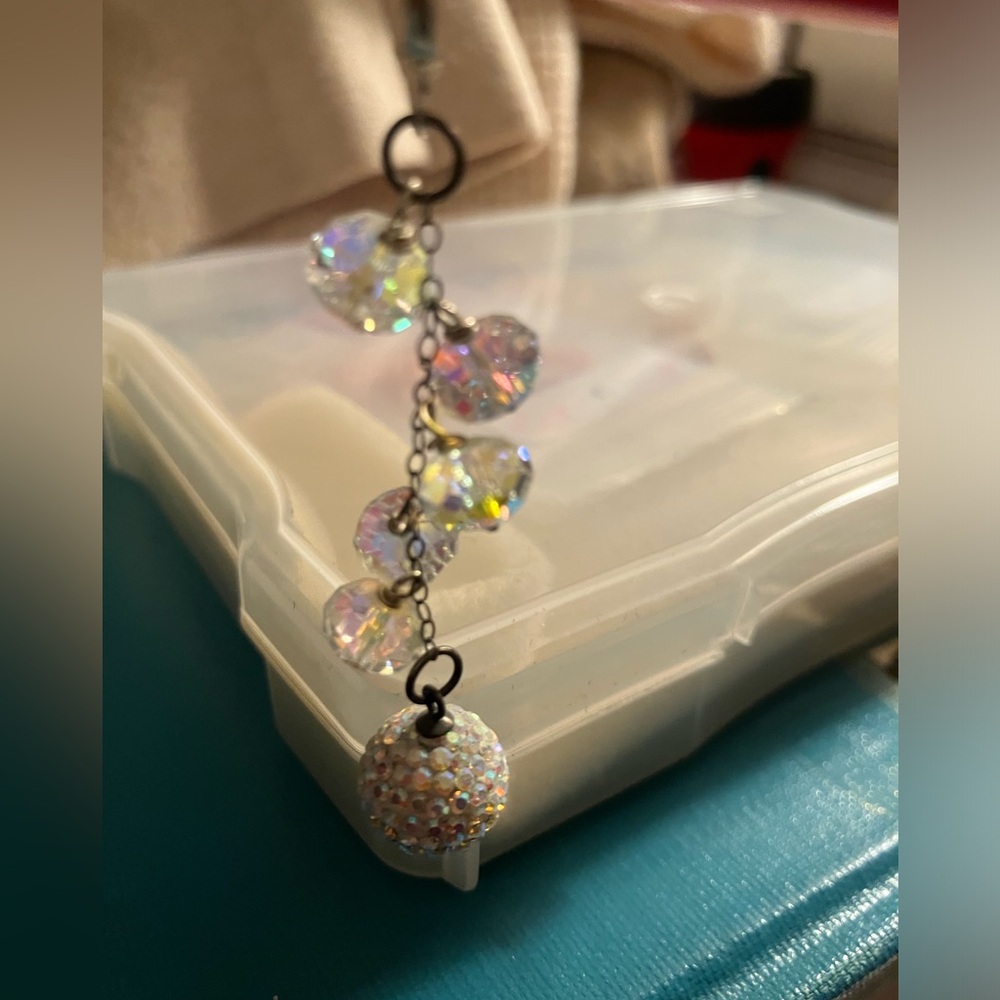 Elegant Swarovski Crystal Drop Earrings - Picture 8 of 15